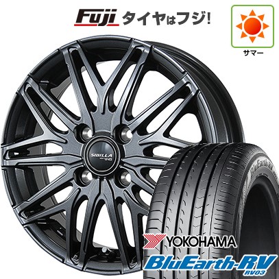 BluEarth 【パンク保証付き】【新品国産車用 4穴100車】 夏タイヤ 