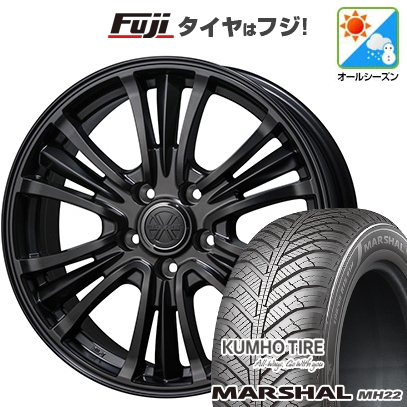 KUMHO - 【新品国産車用5穴114.3】 | オール時分タイア 車輪4本仕かける | 225/65R17 | マーシャル MH22(押さえる) | トピー バザルト-X 印字機2 | 7J 17in