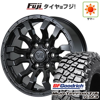 【新品国産車用 6穴139.7車】 夏タイヤ ホイール4本セット 35X12.5R17 BFグッドリッチ マッドテレーンT/A KM3 トピー ヴァブロ RR-01 17インチ