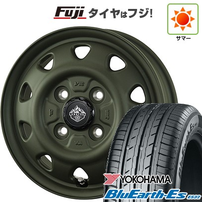 BluEarth 【新品国産車用 4穴100車】 夏タイヤ ホイール4本セット 185 