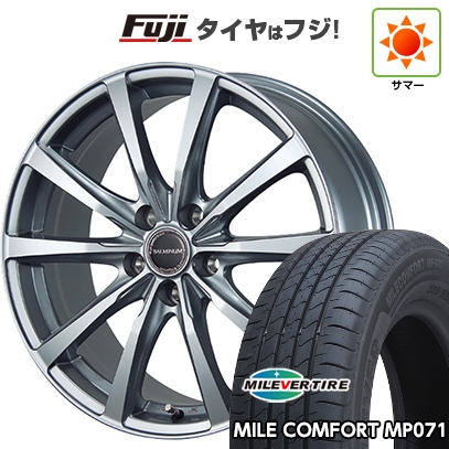 【新品】シエンタ 2022- | 夏タイヤ ホイール4本セット | 185/65R15 | ミレバー ミレコンフォート MP071(限定) | ブリヂストン バルミナ LS10 | 6J 15インチ