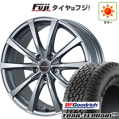【新品国産車用 5穴114.3車】 夏タイヤ ホイール4本セット 235/60R18 BFグッドリッチ トレールテレーンT/A ORBL ブリヂストン バルミナ LS10 18インチ