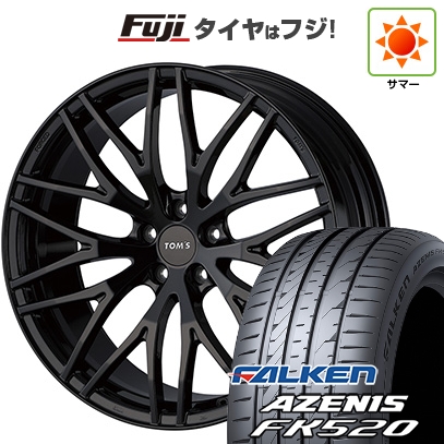 【新品国産車用5穴114.3】 | 夏タイヤ ホイール4本セット | 235/35R19 | ファルケン アゼニス FK520L | TOMS トムス(トヨタ車専用) TWF02 | 19インチ