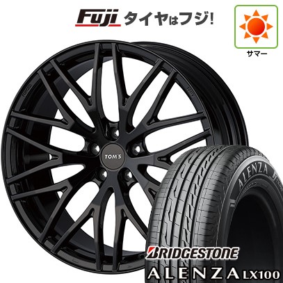 【新品】クラウン スポーツ 夏タイヤ ホイール4本セット 235/45R21 ブリヂストン アレンザ LX100 TOMS トムス(トヨタ車専用) TWF02 21インチ