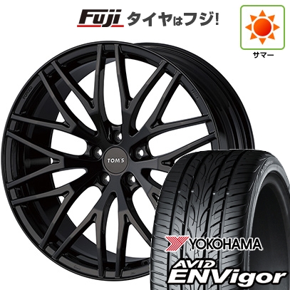 【新品国産車用5穴114.3】 | 夏タイヤ ホイール4本セット | 235/40R19 | ヨコハマ エイビッド エンビガーS321 | TOMS トムス(トヨタ車専用) TWF02 | 19インチ