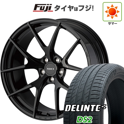 【新品国産車用5穴114.3】 | 夏タイヤ ホイール4本セット | 245/40R20 | デリンテ DS2(限定) | TOMS トムス(トヨタ車専用) TWF03 | 8.5J 20インチ