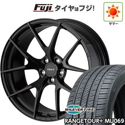 【新品国産車用5穴114.3】 | 夏タイア 車輪4本仕掛ける | 235/55R19 | ミ生き胆 MU069 | TOMS トムス(トヨタ車専用) TWF03 | 19in タイヤ、ホイール-自動車-車、バイク、自転車