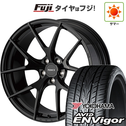 【新品国産車用5穴114.3】 | 夏タイヤ ホイール4本セット | 235/40R19 | ヨコハマ エイビッド エンビガーS321 | TOMS トムス(トヨタ車専用) TWF03 | 19インチ