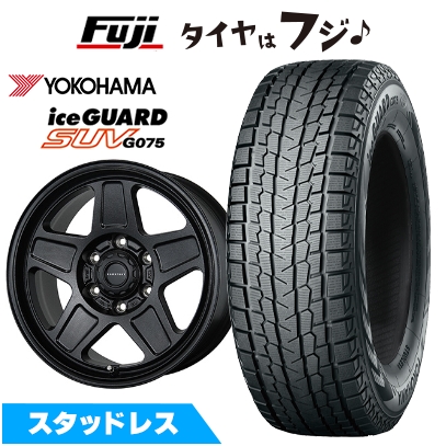 アイスガード SUV G075 - 【新品】ランクル300/ランクル250 スタッドレスタイヤ 銀輪4本仕かける 265/65R18 ランドフット GWD トヨタ車専用 7.5J 18in
