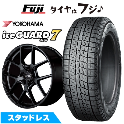 新品 レクサスNX 2021/11- スタッドレスタイヤ ホイール4本セット 235/60R18 アイスガード7 セブンIG70 レフィナーダ モーション4 レクサス車専用 8J 18インチ