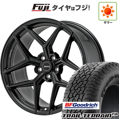 【新品国産車用 5穴114.3車】 夏タイヤ ホイール4本セット 225/60R18 BFグッドリッチ トレールテレーンT/A ORBL OZ SPARCO FF3 18インチ