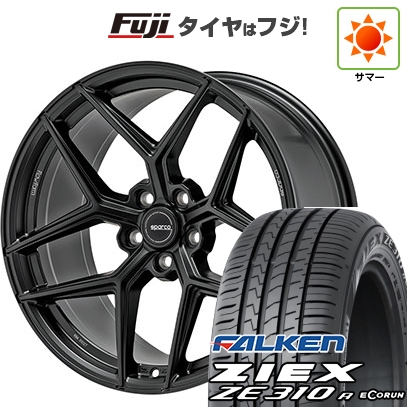 夏タイヤ ホイール4本セット 235/50R18 ファルケン ジークス ZE310R エコラン（限定） モンツァ JPスタイル MJ01 18インチ 新品国産5穴114.3車 夏タイヤ ホイール4本セット 235
