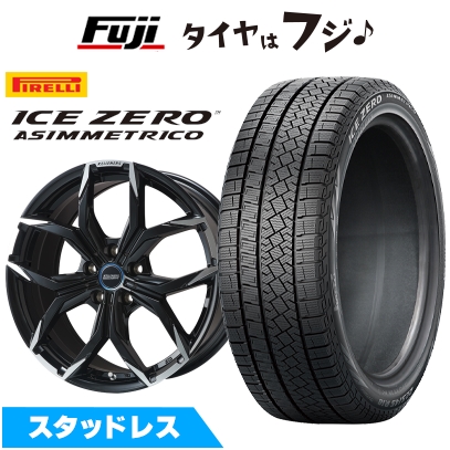 【新品】MINI(J05)スタッドレスタイヤ ホイール4本セット 225/45R18 アイスゼロアシンメトリコ ケレナーズスポーツ ミュンヘンII 7.5J 18インチ