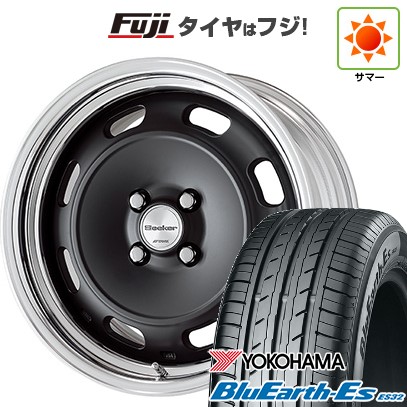 BluEarth 【新品国産4穴100車】 夏タイヤ ホイール4本セット 195
