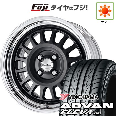 【新品国産車用 5穴100車】 夏タイヤ ホイール4本セット 215/40R18 ヨコハマ アドバン フレバV701 WORK ワーク シーカー FD 18インチ