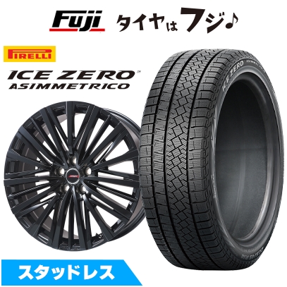 【新品】30系アルファード/ヴェルファイア スタッドレスタイヤ ホイール4本セット 235/50R18 ピレリ ウィンター アイスゼロアシンメトリコ MER-V 7J 18インチ