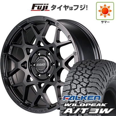 WILDPEAK - 新品 ランクル300 夏タイア 車輪4本仕掛ける 285/55R20 ファルケン ワイルドピーク A/T3W RAYS レイズ デイトナ M8 BLACK EDITION 9J 20in タイヤ、ホイール-夏タイヤ、ホイールセット