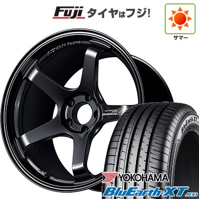 【新品国産車用 5穴114.3車】 夏タイア 車輪4本仕掛ける 225/50R18 ヨコハマ 青碧地びた XT AE61 ヨコハマ アドバンレーシング GT ビヨンド 18in タイヤ、ホイール-夏タイヤ、ホイールセット