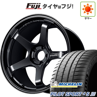 【新品】シビック タイプR(FL5) | 夏タイヤ ホイール4本セット | 265/35R18 | パイロット スポーツ4S | YOKOHAMA ADVAN Racing GT ビヨンド | 9.5J 18インチ