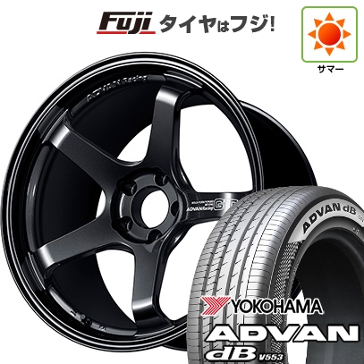 【新品】シビック タイプR(FL5) | 夏タイヤ ホイール4本セット | 265/35R18 | アドバン dB V553 | YOKOHAMA ADVAN Racing GT ビヨンド | 9.5J 18インチ