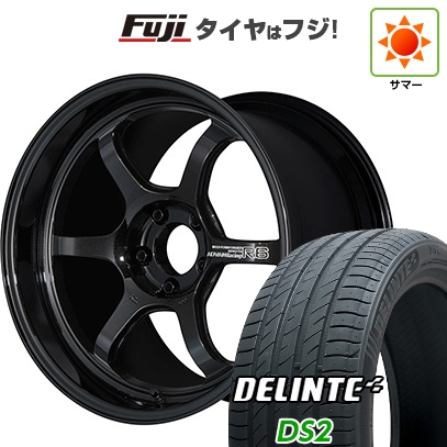 【新品国産車用5穴114.3】 | 夏タイヤ ホイール4本セット | 225/50R18 | デリンテ DS2(限定) | ヨコハマ アドバンレーシング R6 | 7.5J 18インチ