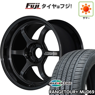 【新品国産車用 5穴114.3車】 夏タイヤ ホイール4本セット 245/45R20 ミレバー レンジツアープラスMU069（限定） ヨコハマ アドバンレーシング R6 20インチ