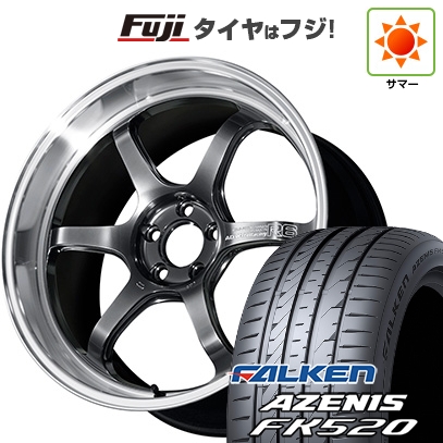 【新品国産車用5穴114.3】 | 夏タイヤ ホイール4本セット | 225/40R18 | ファルケン アゼニス FK520L | ヨコハマ アドバンレーシング R6 | 8J 18インチ