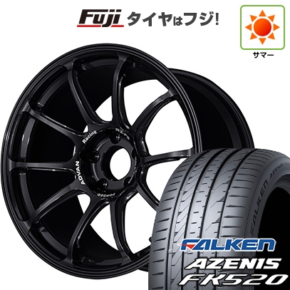 【新品国産車用 5穴114.3車】 夏タイヤ ホイール4本セット 215/50R18 ファルケン アゼニス FK520L ヨコハマ アドバンレーシング RZ-F2 18インチ