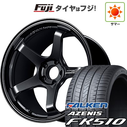 AZENIS 【新品国産車用 5穴114.3車】 夏タイヤ ホイール4本セット 215 