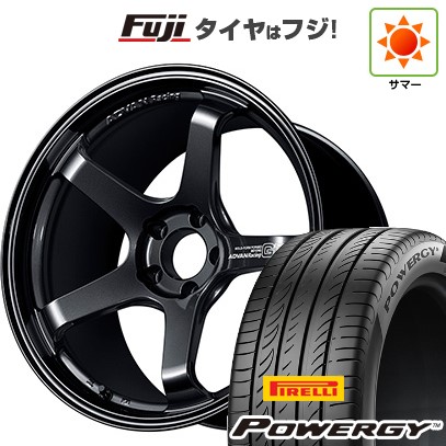 【新品国産車用 5穴114.3車】 夏タイヤ ホイール4本セット 225/45R18 ピレリ パワジー ヨコハマ アドバンレーシング GT ビヨンド 18インチ