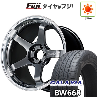 【新品国産車用5穴114.3】 | 夏タイヤ ホイール4本セット | 235/55R19 | ギャラクシア BW668(限定) | ヨコハマ アドバンレーシング GT ビヨンド | 9J 19インチ