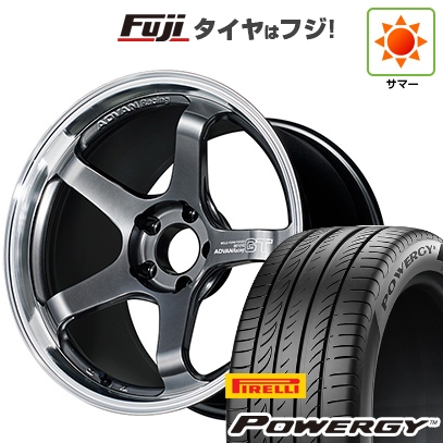 【新品国産車用5穴114.3】 | 夏タイヤ ホイール4本セット | 225/40R19 | ピレリ パワジー | ヨコハマ アドバンレーシング GT ビヨンド | 9J 19インチ