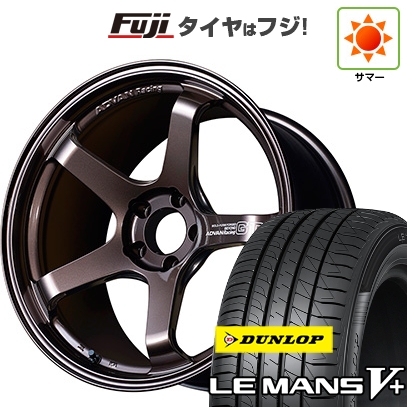 【新品国産車用5穴114.3】 | 夏タイヤ ホイール4本セット | 245/40R19 | ダンロップ ルマン V+ | アドバンレーシング GT ビヨンド | 9J 19インチ