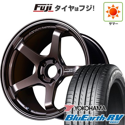 BluEarth - 【はち切れる引き請ける付き添い人】【新品国産車用 5穴114.3車】 夏タイア 車輪4本仕掛ける 245/40R19 青碧地びた RV-03 アドバンレーシング GT ビヨンド 19in 夏タイヤ、ホイールセット-自動車