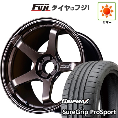 グリップマックス - 【新品国産車用5穴114.3】 | 夏タイア 車輪4本仕掛ける | 225/40R18 | Sure Grip PRO SPORT BSW | ADVAN Racing GT ビヨンド 18in 夏タイヤ、ホイールセット-自動車-車、バイク、自転車
