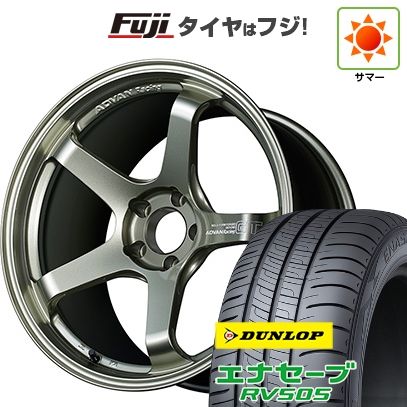 エナセーブ - 【新品国産車用5穴114.3】 | 夏タイア 車輪4本仕かける | 245/40R19 | ダンロップ RV505 | アドバンレーシング GT ビヨンド | 9J 19in