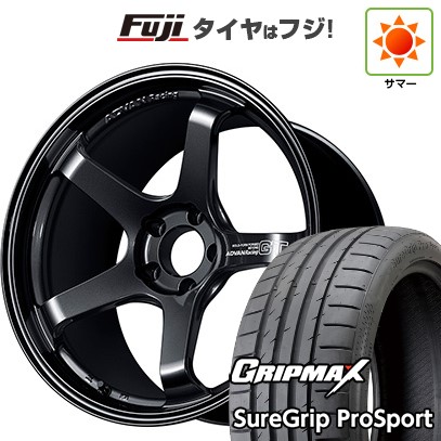 新品国産車用 5穴100車 夏タイヤ ホイール4本セット 225/40R18 GRIP MAX シュアグリップ PRO SPORT BSW ヨコハマ アドバンレーシング GT ビヨンド 18インチ