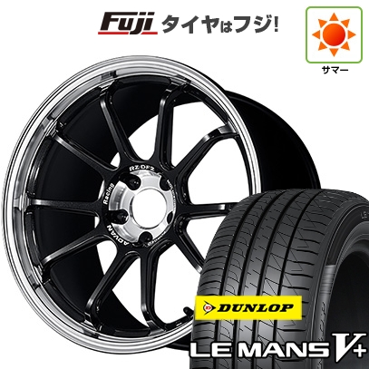 【新品国産車用5穴100】 | 夏タイヤ ホイール4本セット | 245/45R19 | ルマン V+ | ADVAN Racing RZ-DF2 19インチ