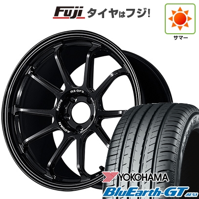 【新品国産車用5穴114.3】 | 夏タイヤ ホイール4本セット | 225/40R19 | ヨコハマ ブルーアース GT AE51 | ヨコハマ アドバンレーシング RZ-DF2 | 19インチ