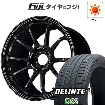 【新品国産車用5穴114.3】 | 夏タイヤ ホイール4本セット | 245/35R21 | デリンテ DS2(限定) | ヨコハマ アドバンレーシング RZ-DF2 | 8.5J 21インチ