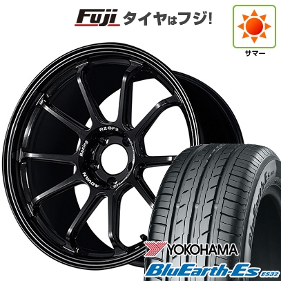 【新品国産車用5穴114.3】 | 夏タイヤ ホイール4本セット | 245/40R19 | ヨコハマ ブルーアース ES32 | ヨコハマ アドバンレーシング RZ-DF2 | 19インチ