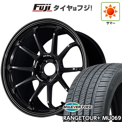 【新品国産車用5穴114.3】 | 夏タイア 車輪4本仕掛ける | 235/40R19 | ミ生き胆 MU069 | ヨコハマ アドバンレーシング RZ-DF2 | 19in 夏タイヤ、ホイールセット-タイヤ、ホイール