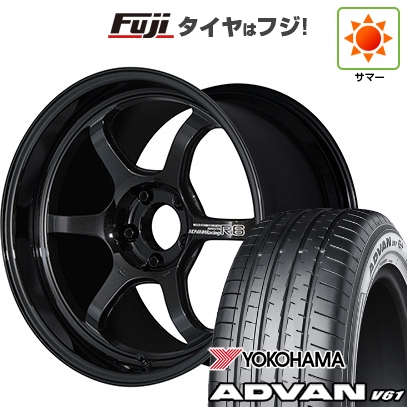 ADVAN - 【新品国産車用5穴114.3】 | 夏タイア 車輪4本仕掛ける | 255/45R20 | ヨコハマ 居住地ヴァン V61 | ヨコハマ アドバンレーシング R6 | 9J 20in 夏タイヤ、ホイールセット-車、バイク、自転車-タイヤ、ホイール