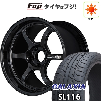 【新品国産車用5穴114.3】 | 夏タイヤ ホイール4本セット | 255/45R20 | ギャラクシア SL116(限定) | ヨコハマ アドバンレーシング R6 | 9J 20インチ