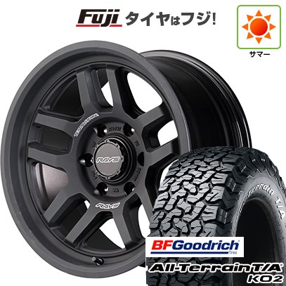 【新品国産車用 6穴139.7車】 夏タイヤ ホイール4本セット 275/70R17 BFグッドリッチ オールテレーンT/A KO2 RWL/RBL RAYS レイズ デイトナ D325 17インチ