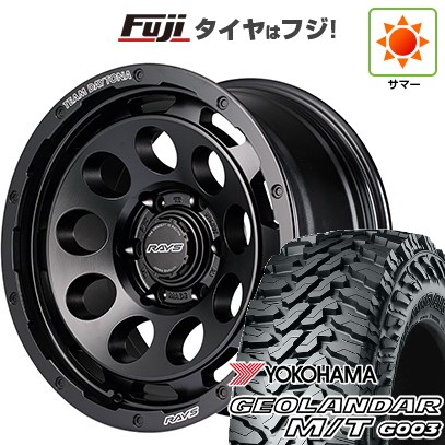 【新品】ランクル300 夏タイヤ ホイール4本セット 285/65R18 ヨコハマ ジオランダー M/T G003 RAYS レイズ デイトナ D9 18インチ