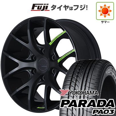 引取り限定　ハイエース用タイヤホイールセット　PARADA×MTSホイール 新品】ハイエース200系 夏タイヤ ホイール4本セット 225/50R18 107