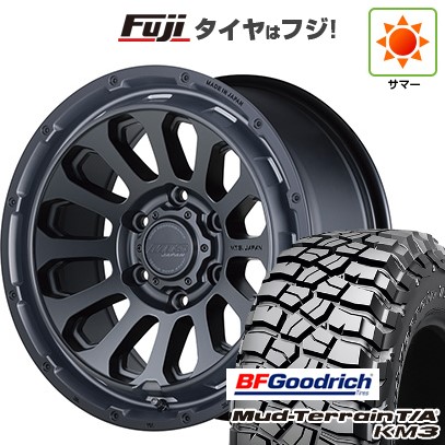 【新品】プラド/ハイラックス 夏タイヤ ホイール4本セット 265/65R17 BFグッドリッチ マッドテレーンT/A KM3 エムテクノ M.T.S.JAPAN X CROSS TW 17インチ