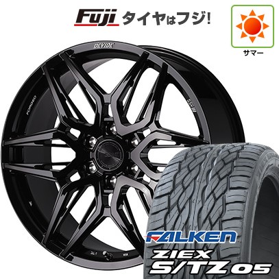 【新品】ランクル300 夏タイヤ ホイール4本セット 285/45R22 ファルケン ジークス S/TZ 05 SSR ディバイド LG-F 22インチ