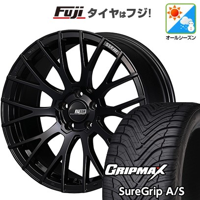 【新品国産車用 5穴114.3車】 オールシーズンタイヤ ホイール4本セット 225/55R18 GRIP MAX シュアグリップ A/S(限定) SSR ライナー M10モノブロック 18インチ